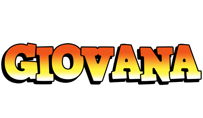 Giovana sunset logo