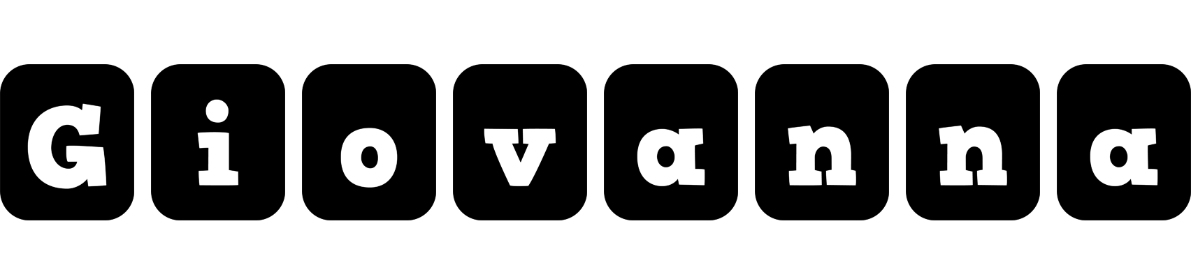 Giovanna box logo