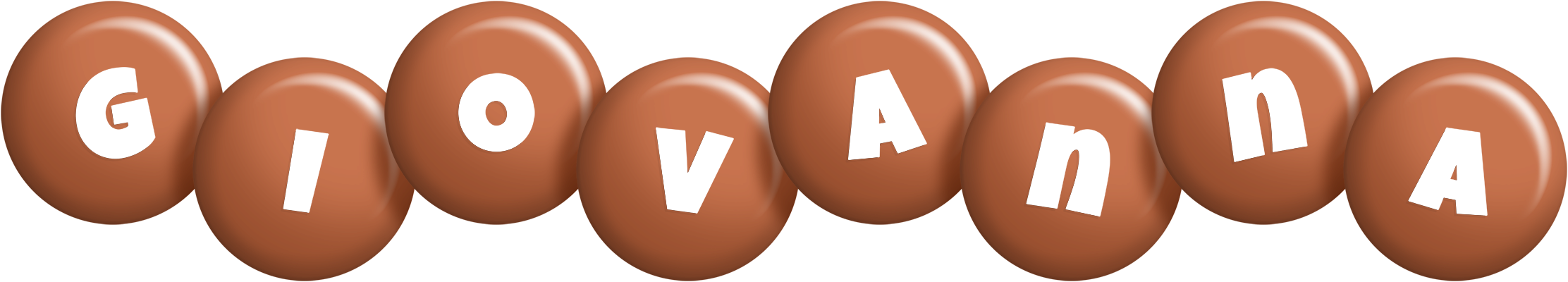 Giovanna candy-brown logo