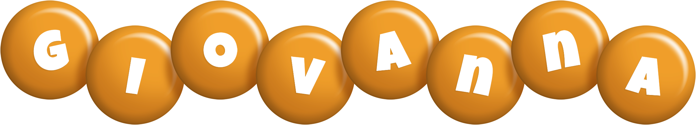 Giovanna candy-orange logo