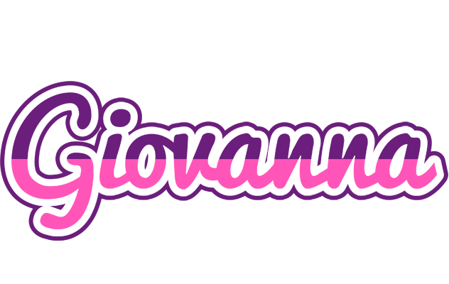 Giovanna cheerful logo