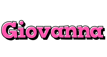 Giovanna girlish logo