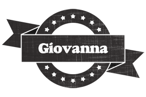 Giovanna grunge logo