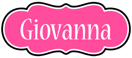 Giovanna invitation logo