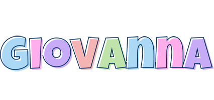 Giovanna pastel logo