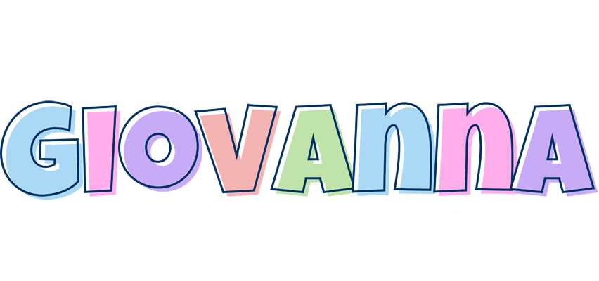 Giovanna pastel logo