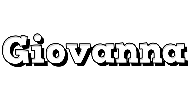 Giovanna snowing logo