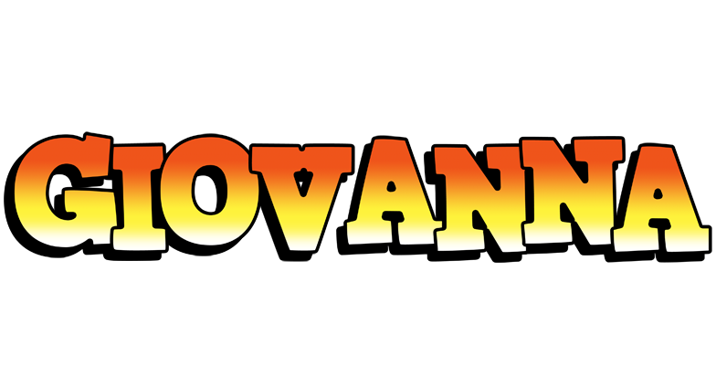 Giovanna sunset logo
