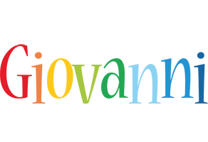 Giovanni birthday logo