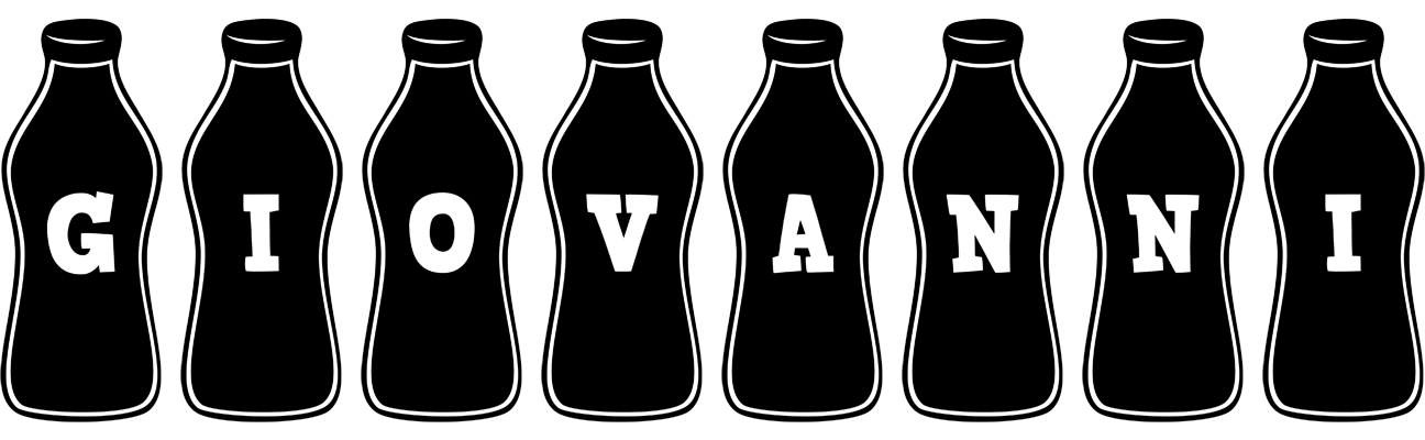 Giovanni bottle logo