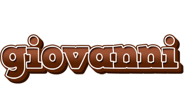 Giovanni brownie logo