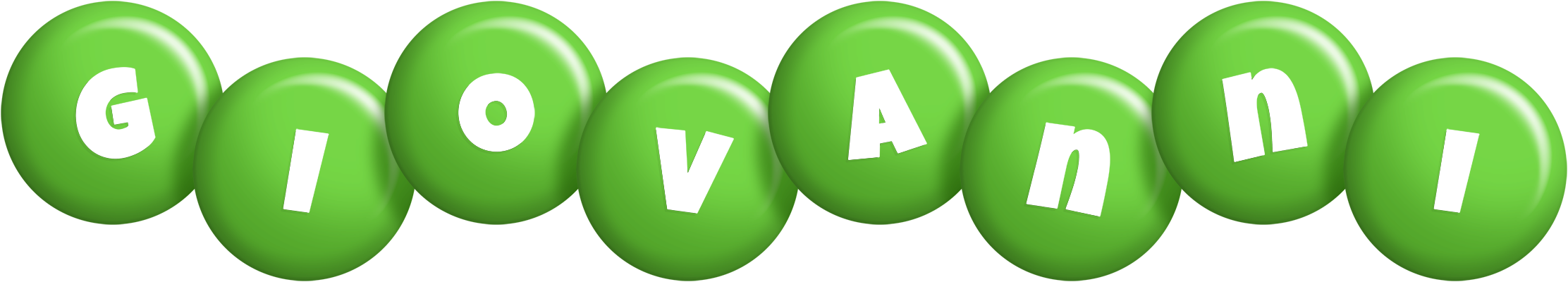 Giovanni candy-green logo
