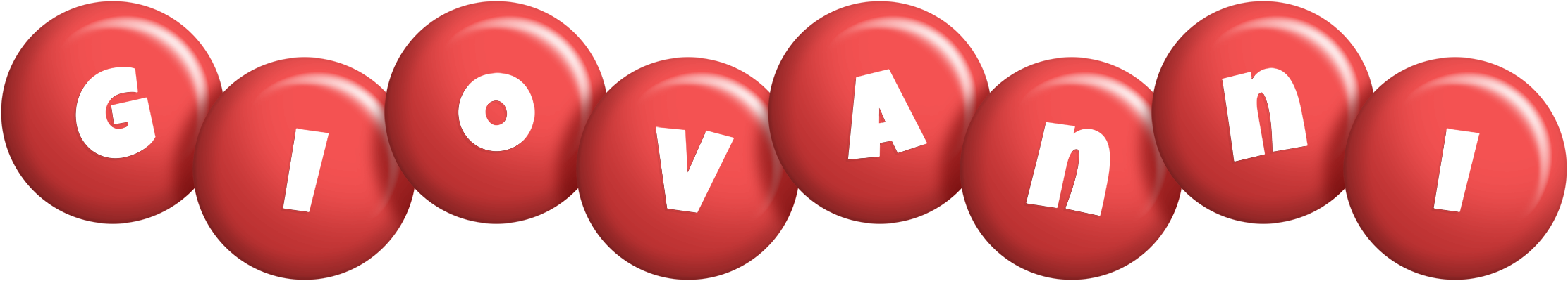 Giovanni candy-red logo