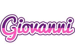 Giovanni cheerful logo