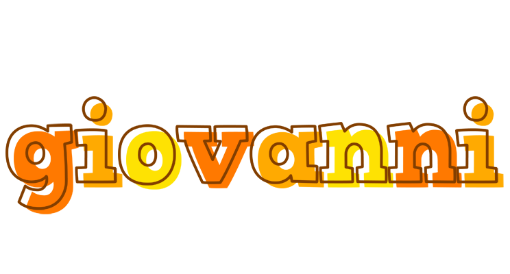 Giovanni desert logo