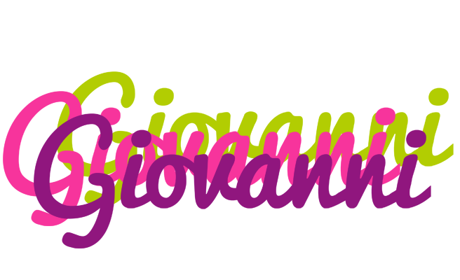 Giovanni flowers logo