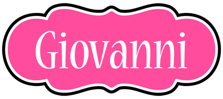 Giovanni invitation logo