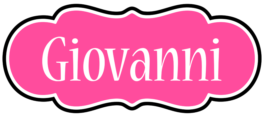 Giovanni invitation logo