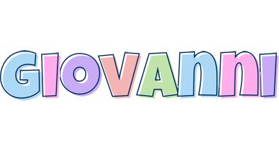 Giovanni pastel logo