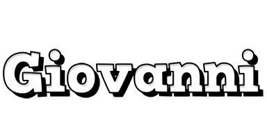 Giovanni snowing logo