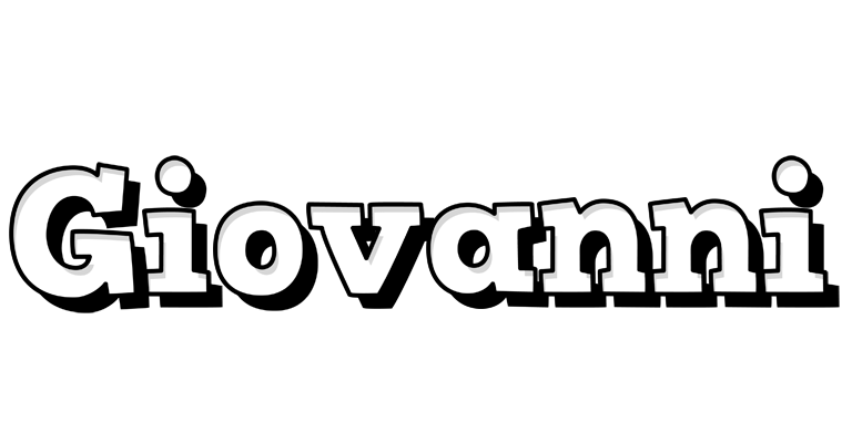 Giovanni snowing logo