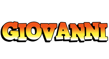Giovanni sunset logo