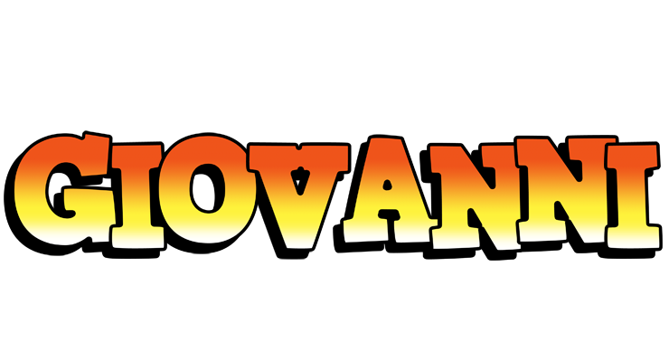 Giovanni sunset logo