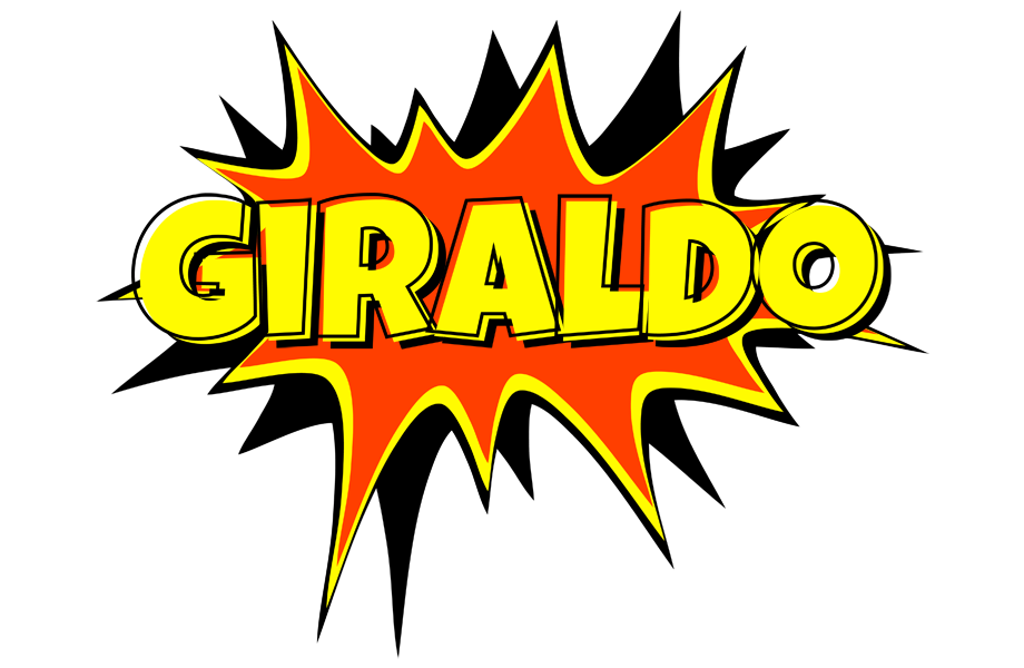 Giraldo bazinga logo