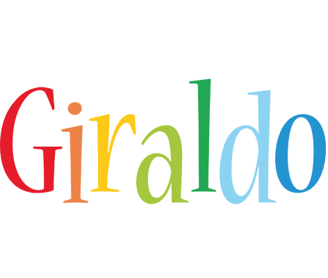 Giraldo birthday logo