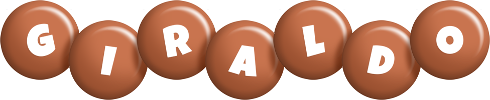 Giraldo candy-brown logo