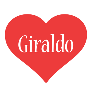 Giraldo love logo