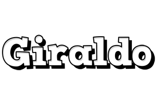 Giraldo snowing logo