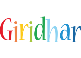 Giridhar birthday logo