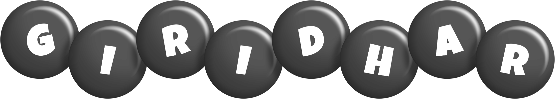 Giridhar candy-black logo