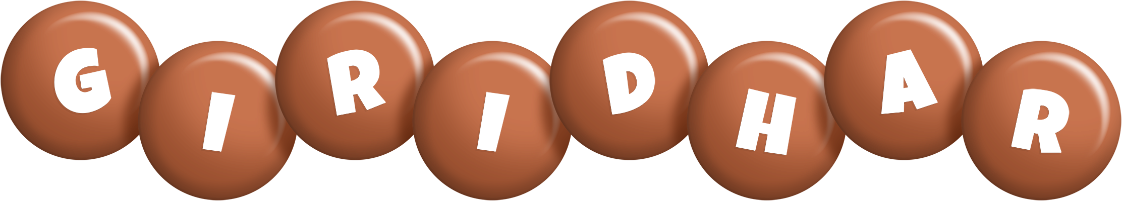 Giridhar candy-brown logo