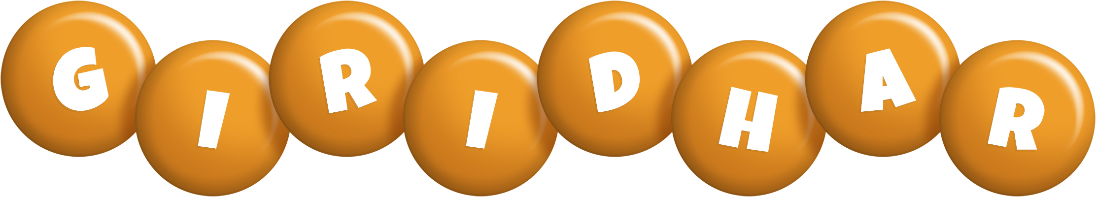 Giridhar candy-orange logo