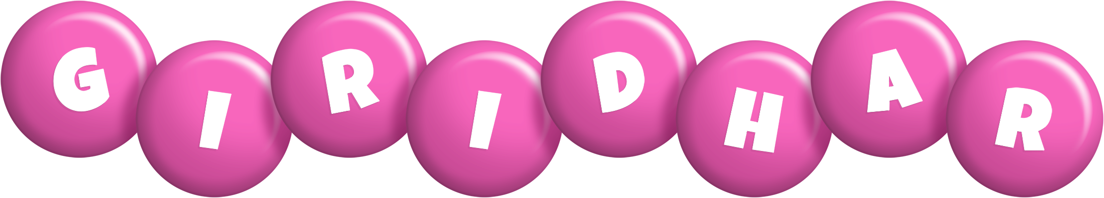 Giridhar candy-pink logo