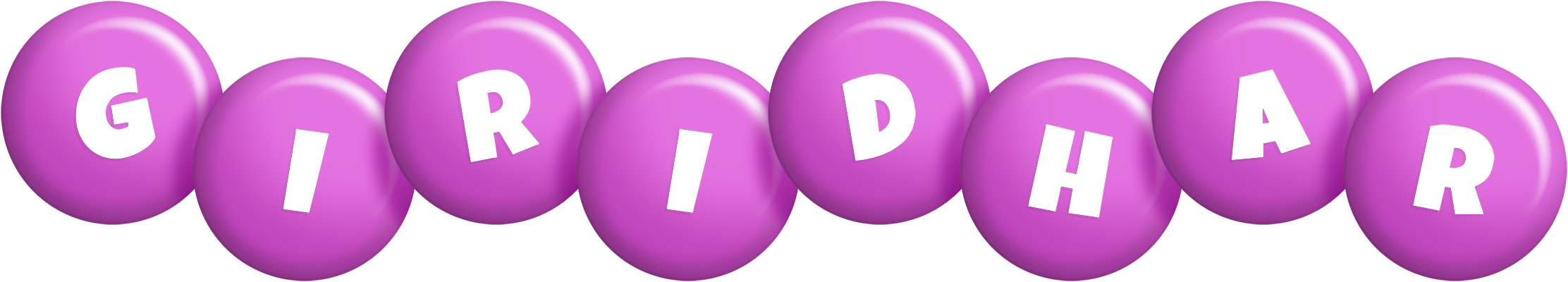 Giridhar candy-purple logo