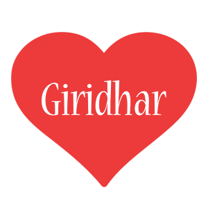 Giridhar love logo