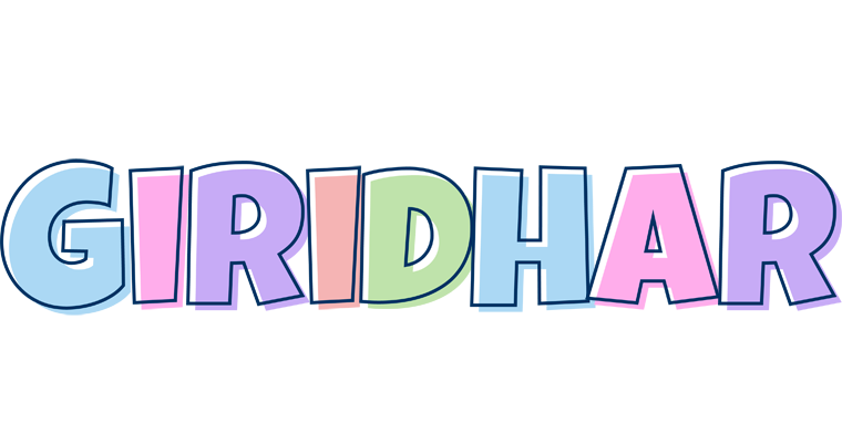 Giridhar pastel logo