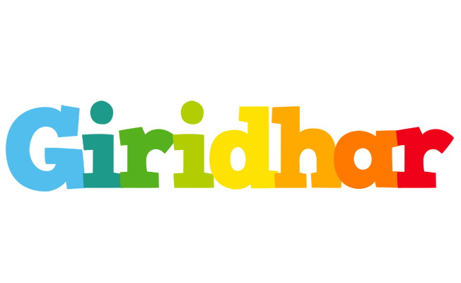 Giridhar rainbows logo