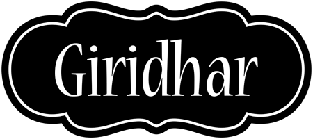 Giridhar welcome logo