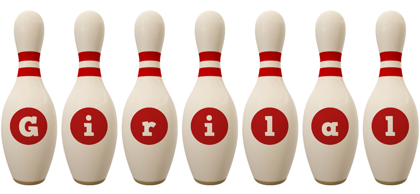 Girilal bowling-pin logo