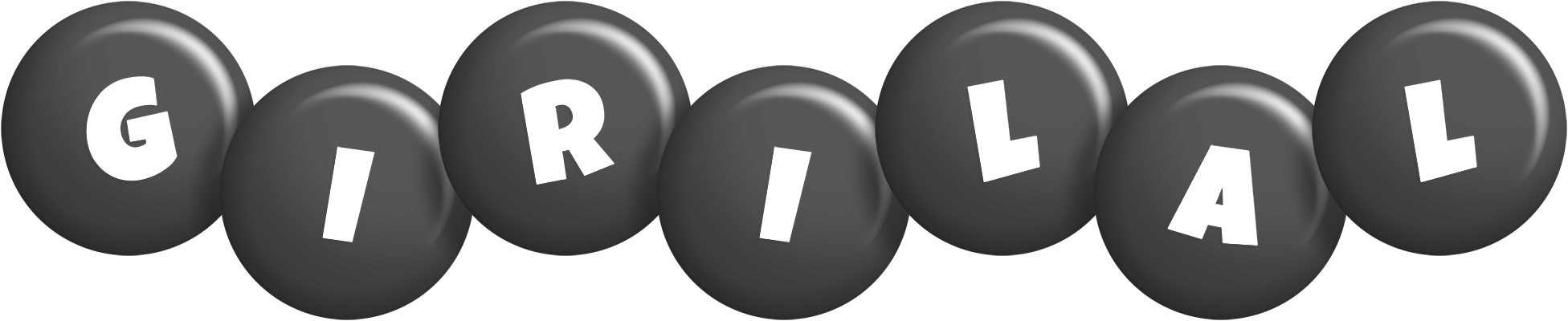Girilal candy-black logo