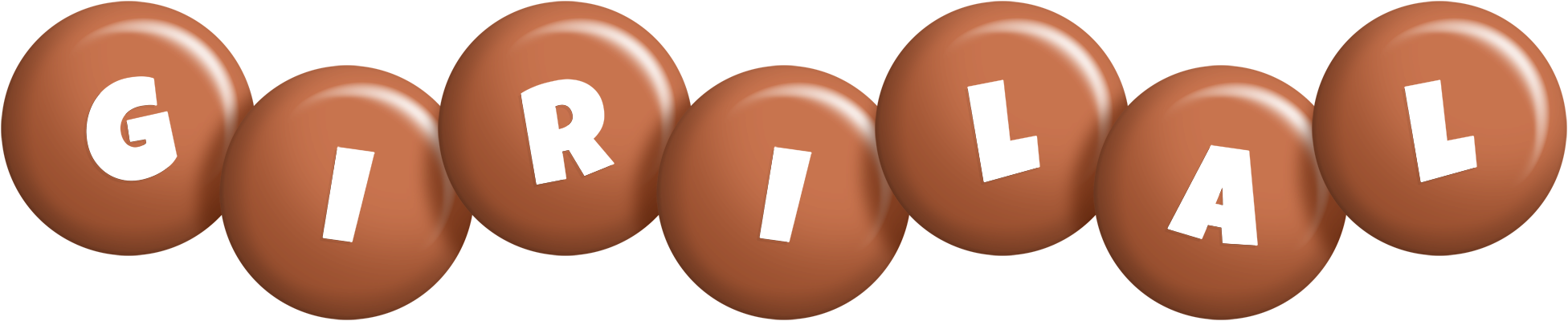 Girilal candy-brown logo