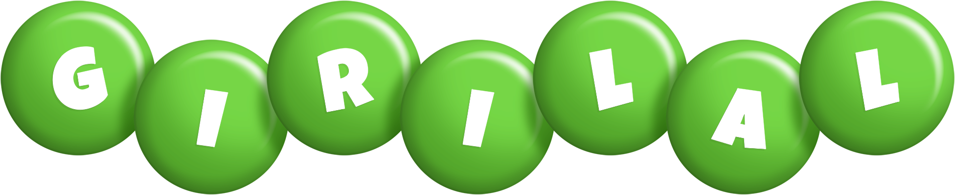 Girilal candy-green logo