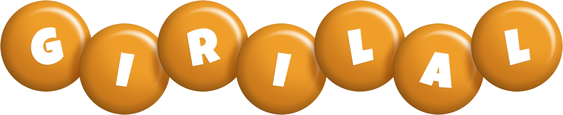 Girilal candy-orange logo