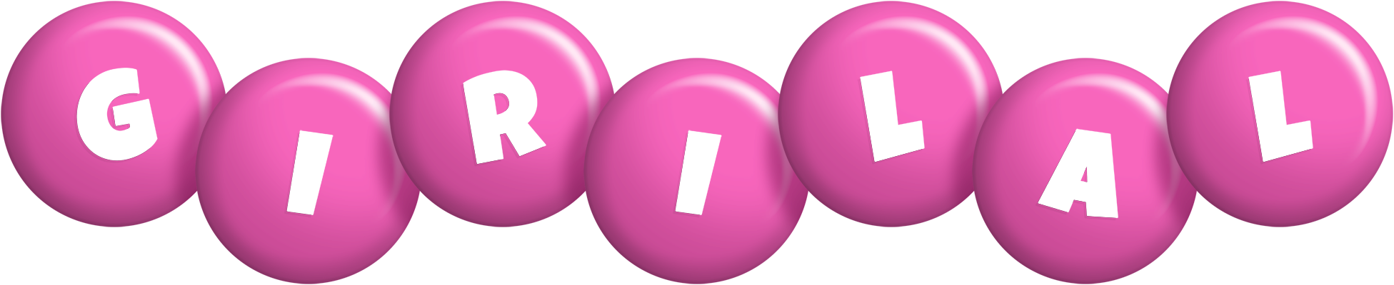 Girilal candy-pink logo