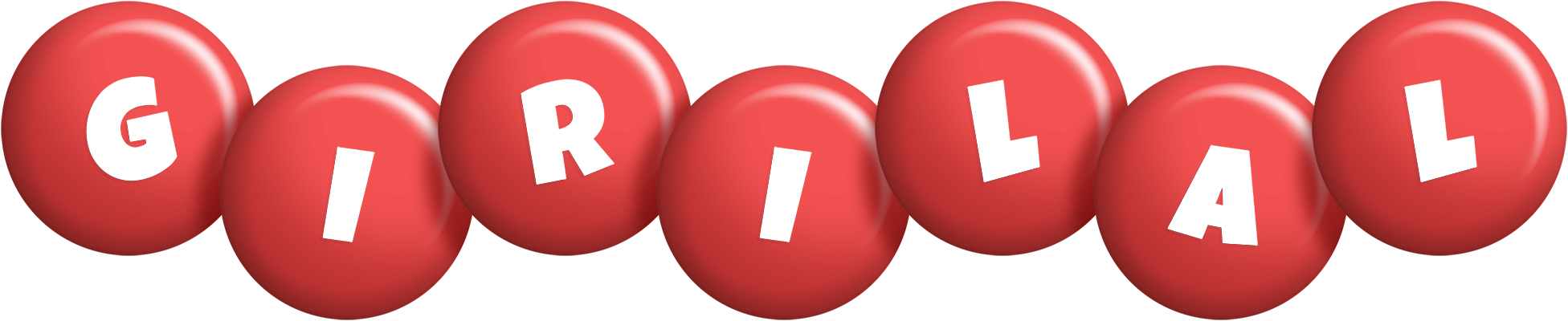 Girilal candy-red logo