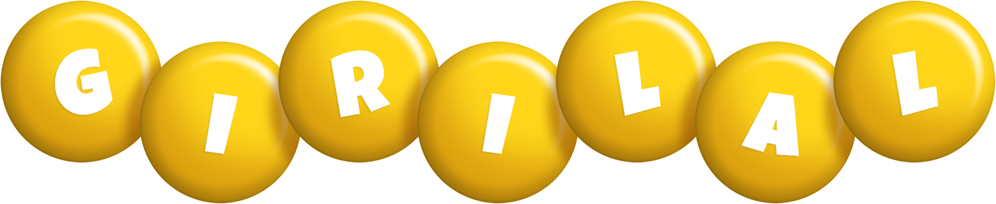 Girilal candy-yellow logo